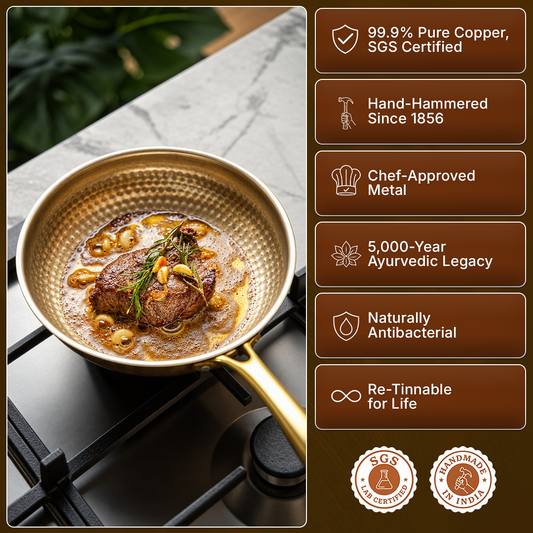 Certified® Pure Copper Nutri Pan Pro 2.0