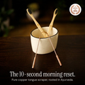 Pure Copper Ayurvedic Tongue Scraper