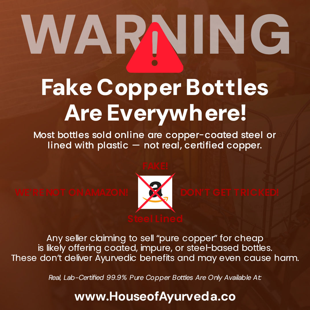 Himalayan Ayurvedic Pure Copper Bottle
