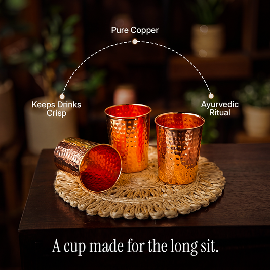 Hammered Copper Tumbler