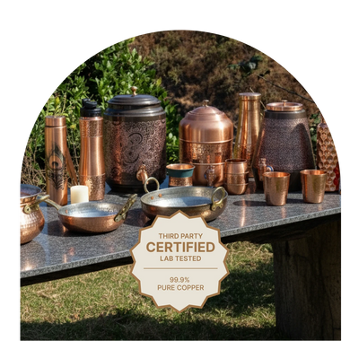 Copper artisan detail